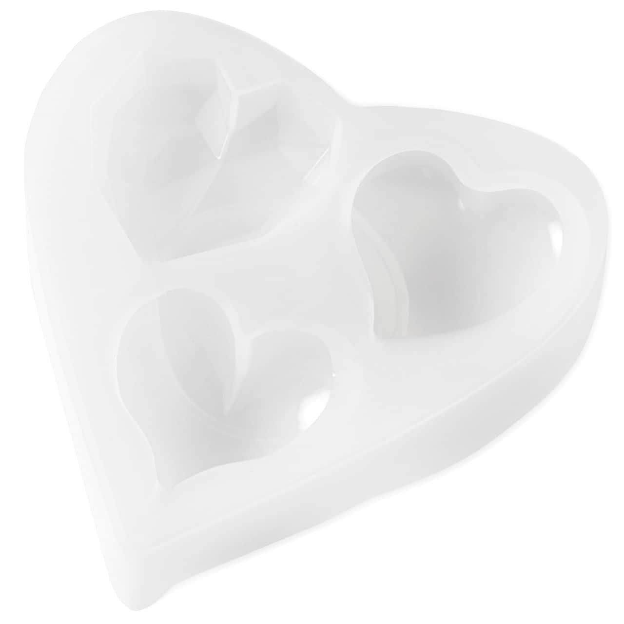 Hearts Silicone Mold by Craft Smart®